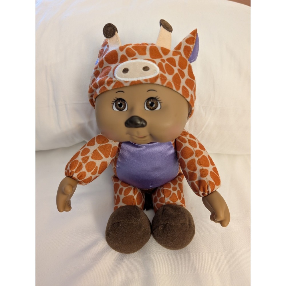 Cabbage Patch Kids Serena Giraffe Plush Animal Doll Toy Zoo Friends 9" Doll‎